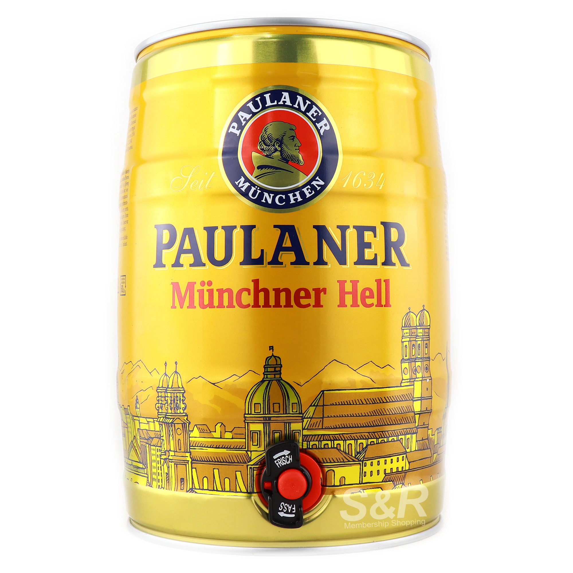 Paulaner Original Münchner Hell Beer 5L